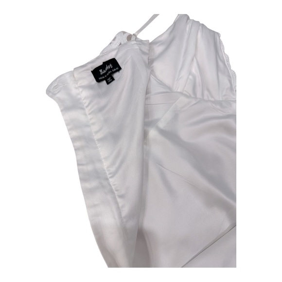 Bardot Gia Lace Midi Dress ivory cream size 10 L - Picture 13 of 14